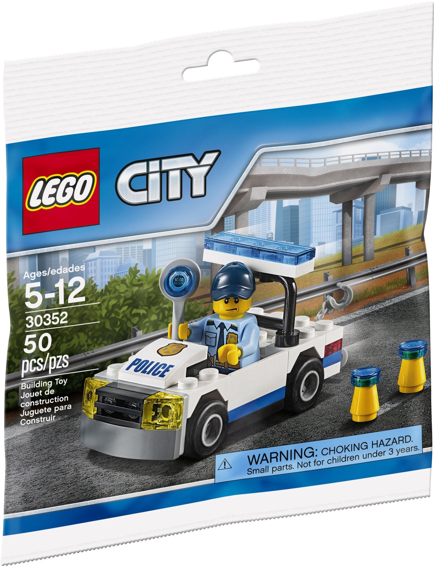 30352 LEGO Brick Based Police Car