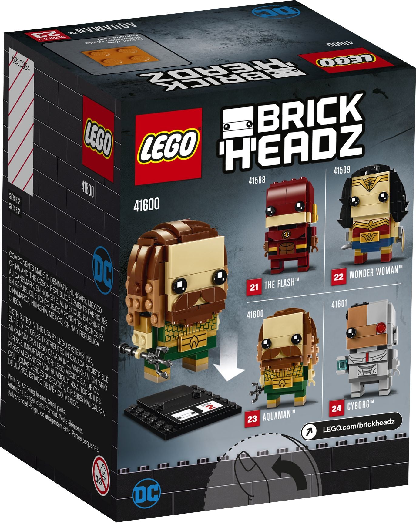 LEGO® BrickHeadz DC Comics Aquaman 41600