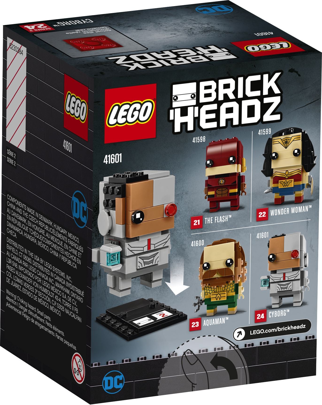 LEGO® BrickHeadz DC Comics Cyborg 41601