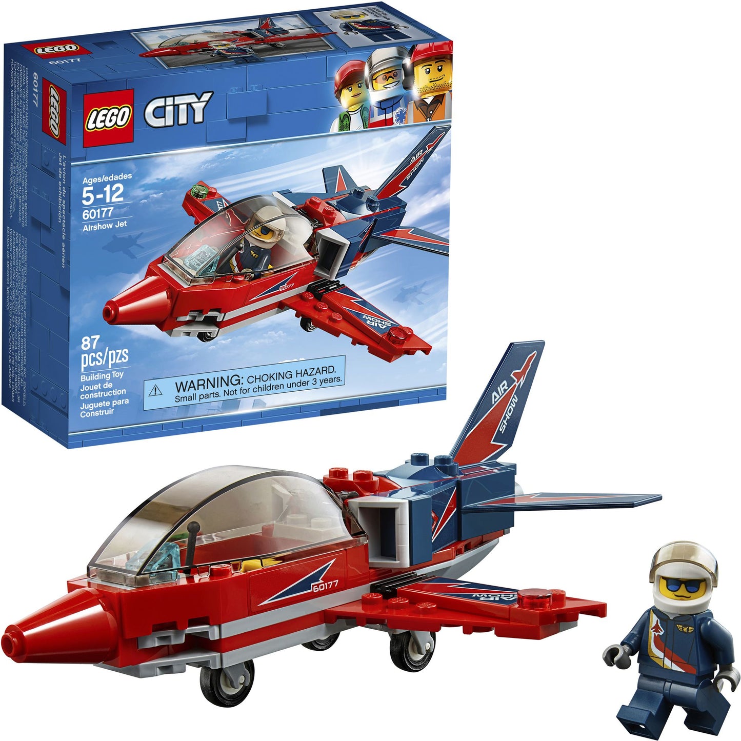 LEGO® City Great Vehicles Airshow Jet 60177