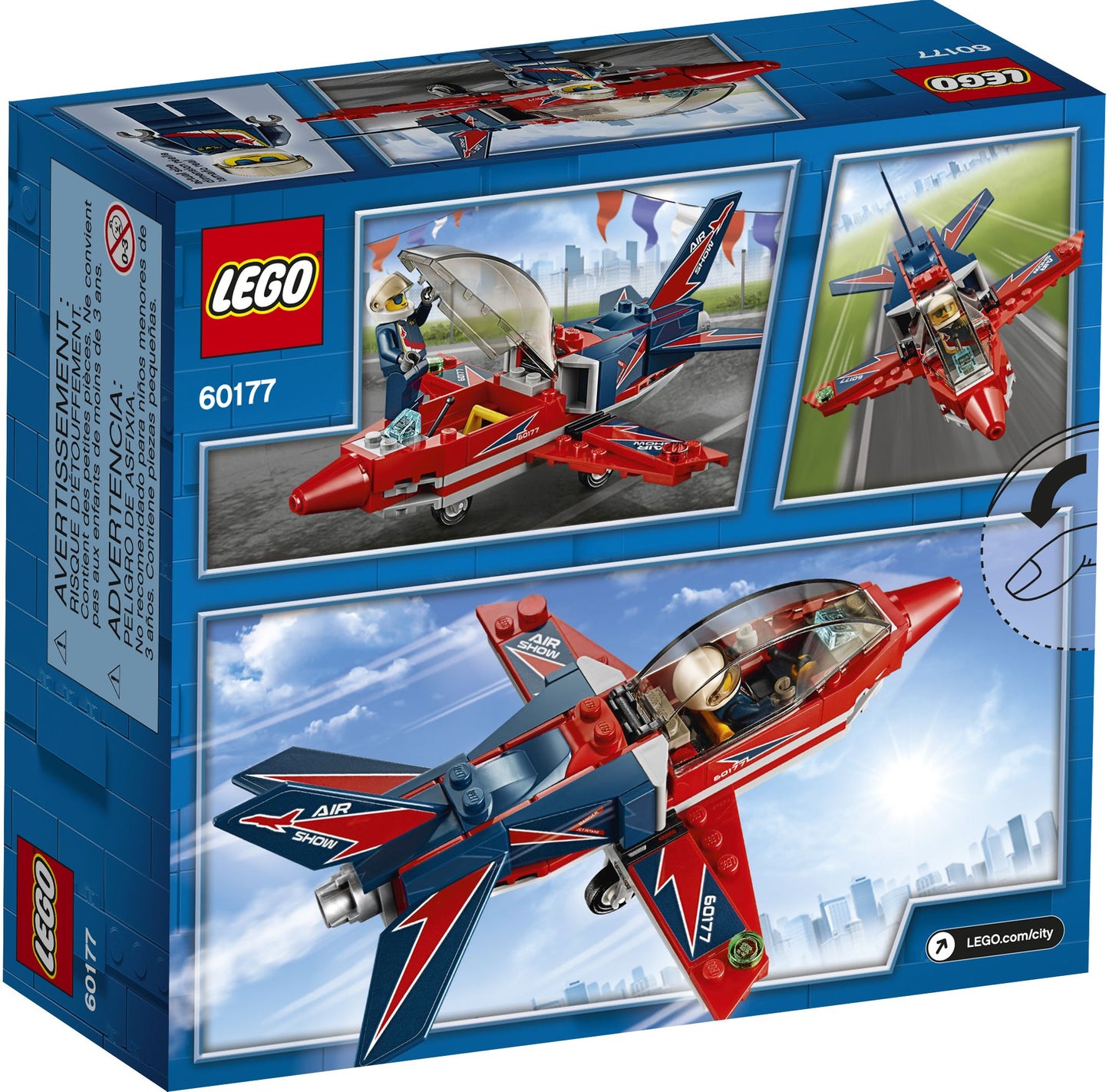 LEGO® City Great Vehicles Airshow Jet 60177