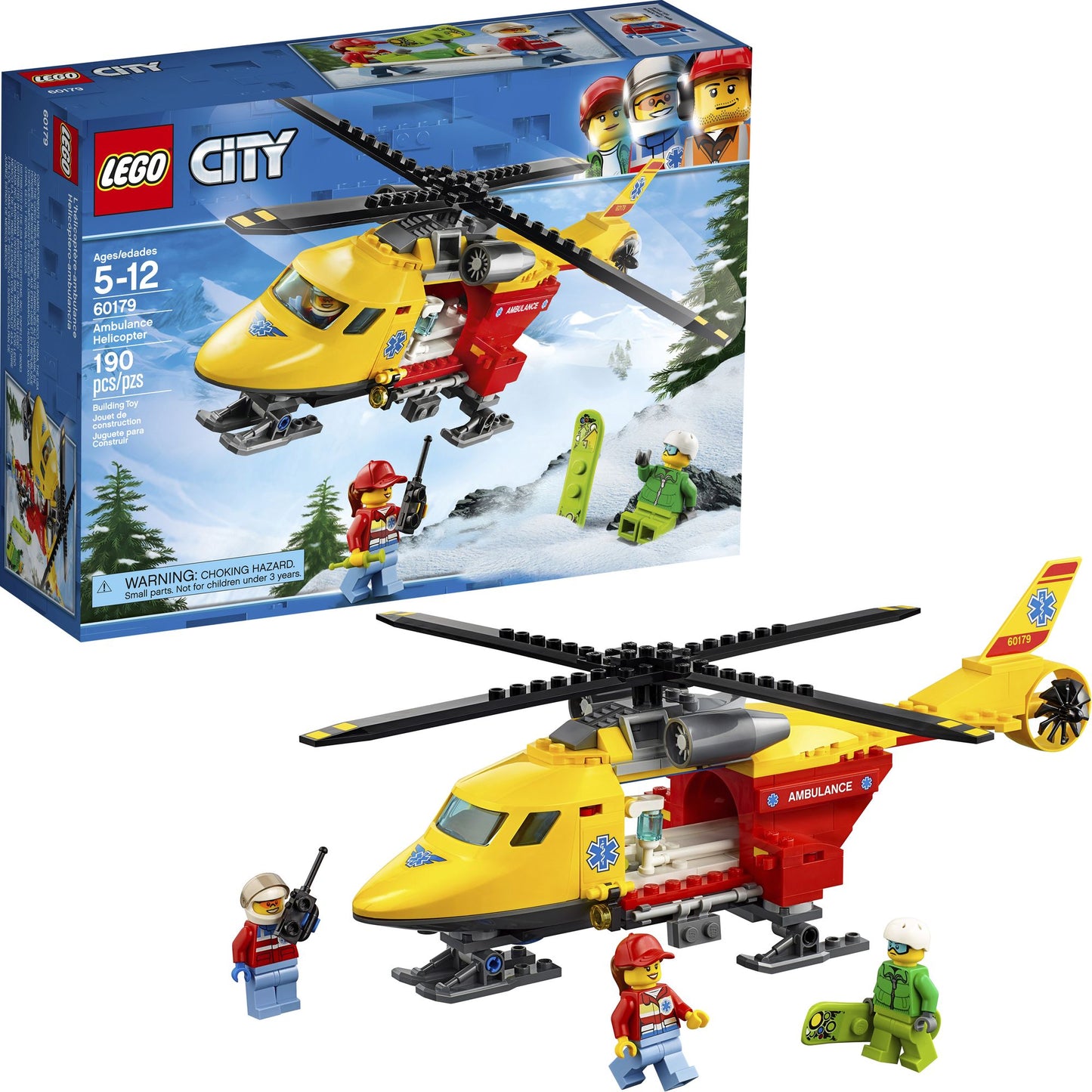 LEGO® City Great Vehicles Ambulance Helicopter 60179