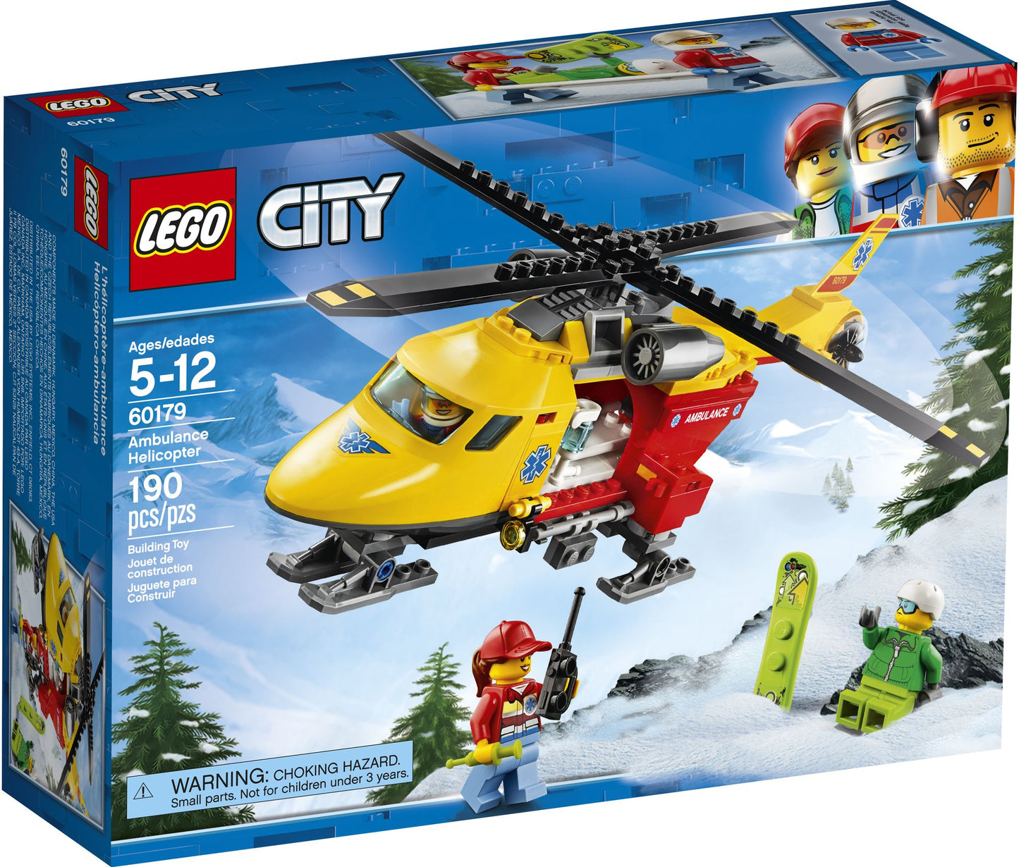 LEGO® City Great Vehicles Ambulance Helicopter 60179