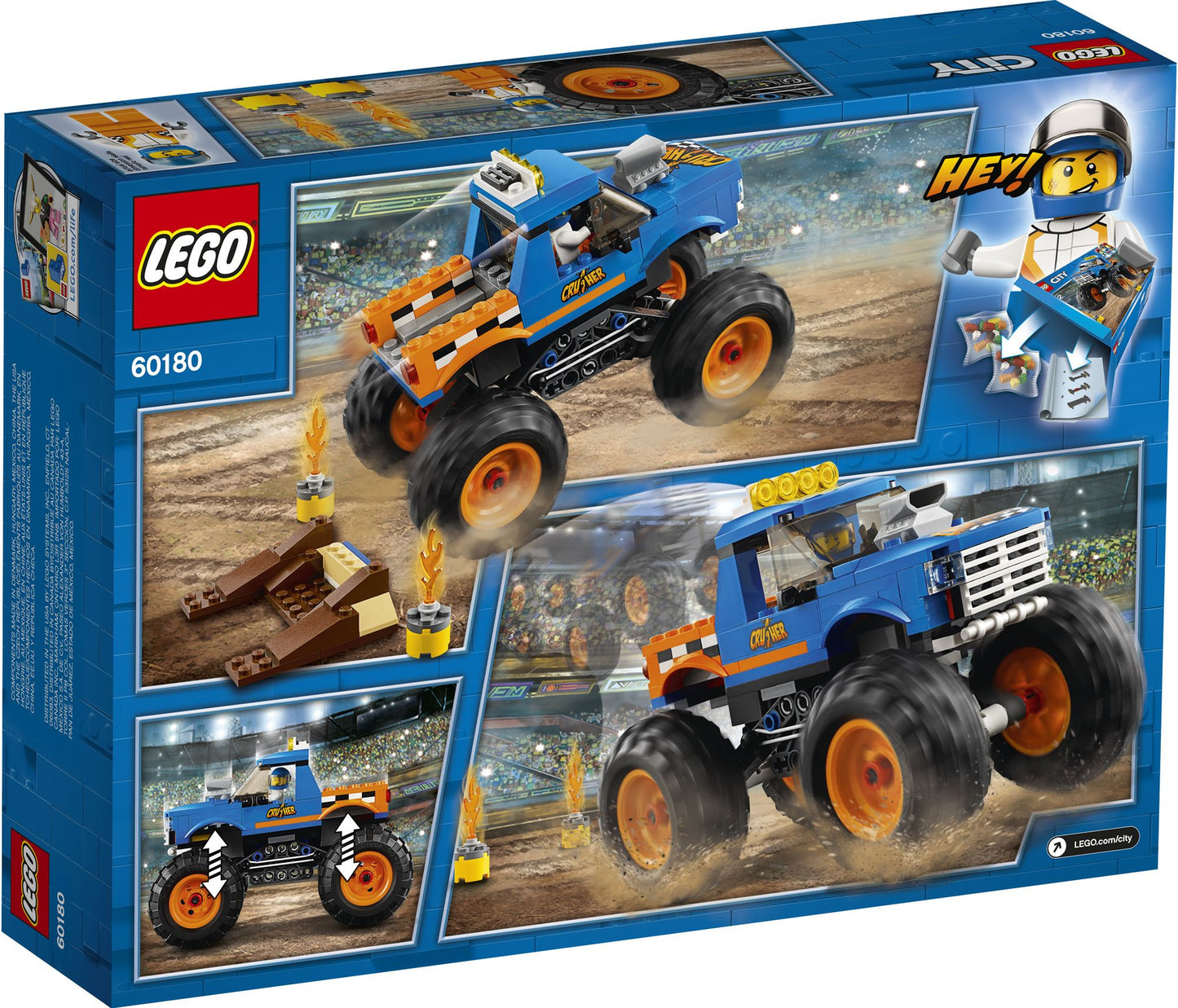 LEGO® City Great Vehicles Monster Truck 60180