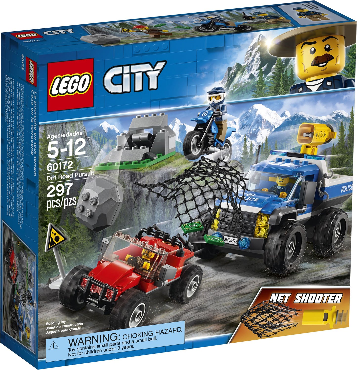 LEGO® City Police Dirt Road Pursuit 60172