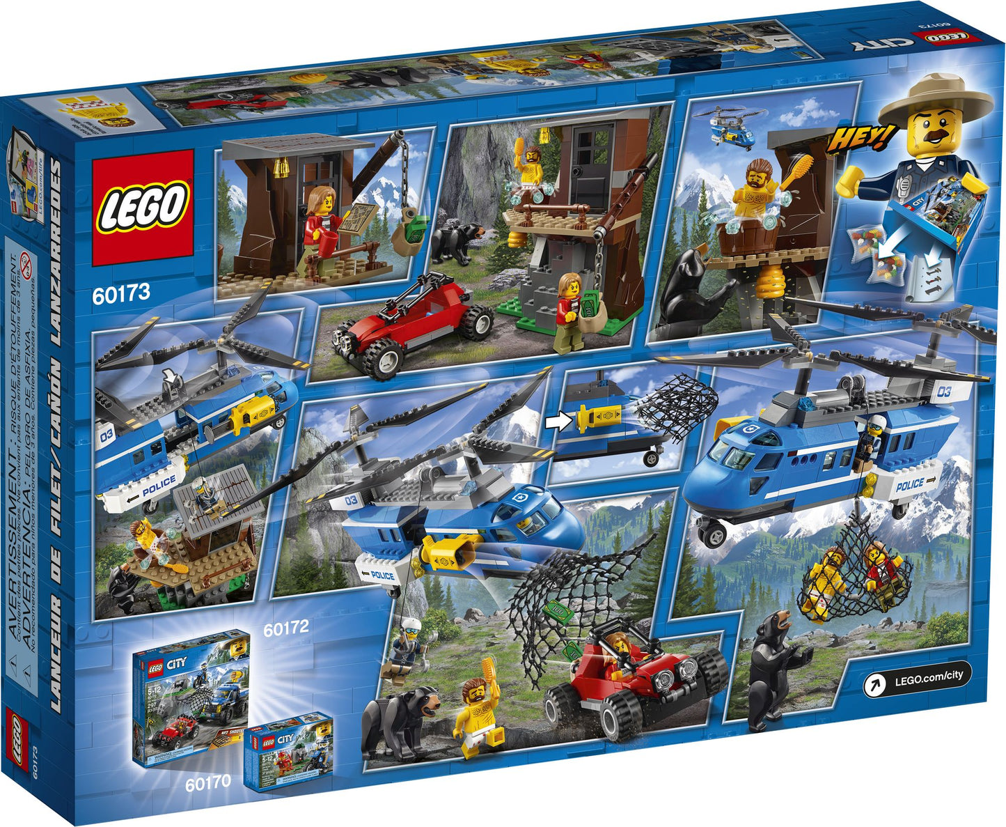 LEGO® City Police Mountain Arrest 60173