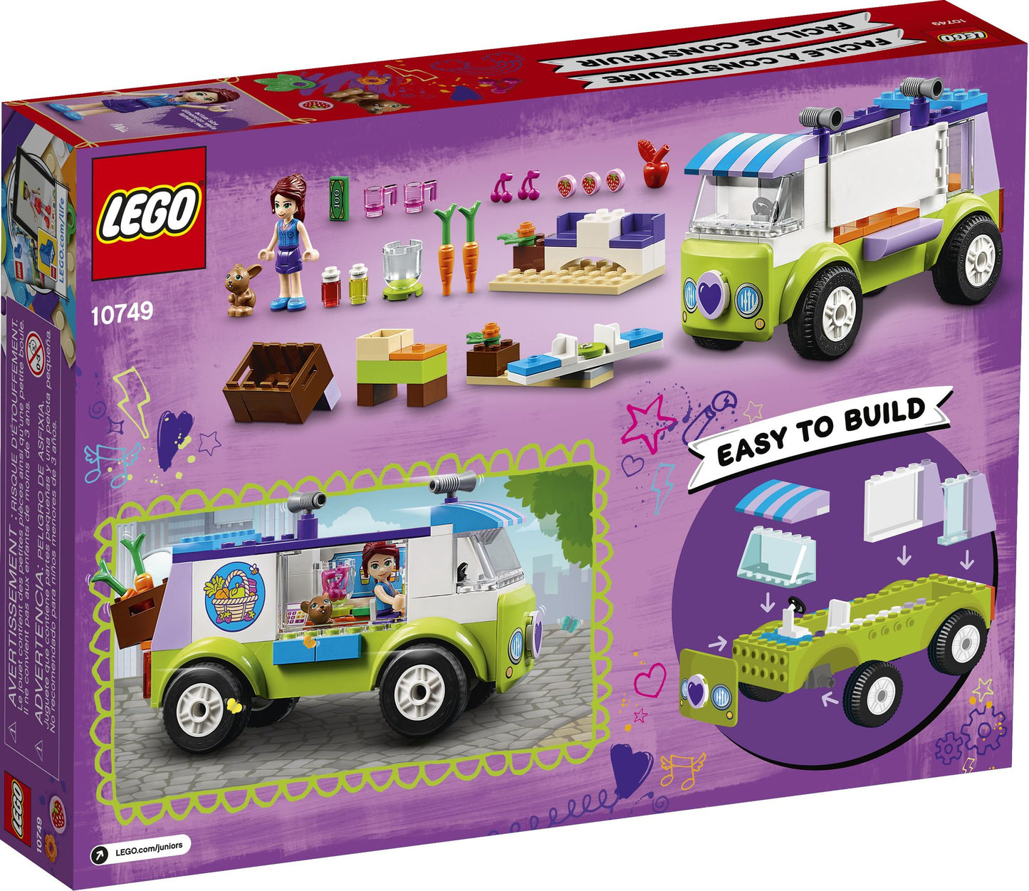LEGO® Juniors Mia's Organic Food Market 10749