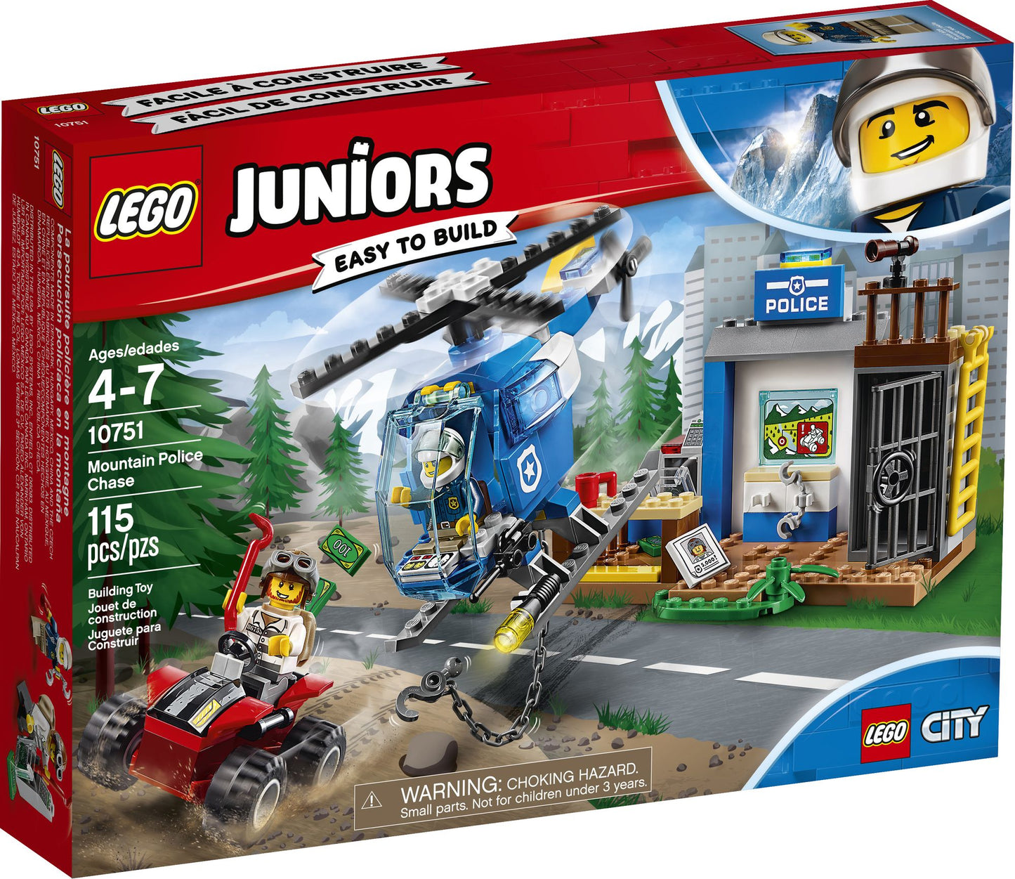 LEGO® Juniors Mountain Police Chase 10751