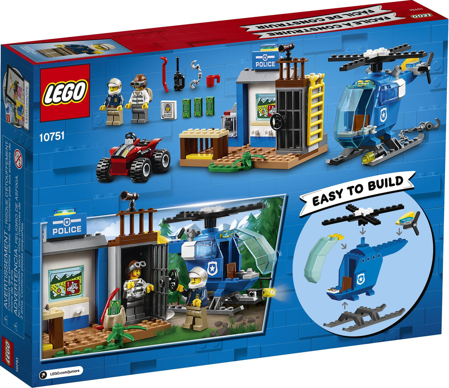 LEGO® Juniors Mountain Police Chase 10751