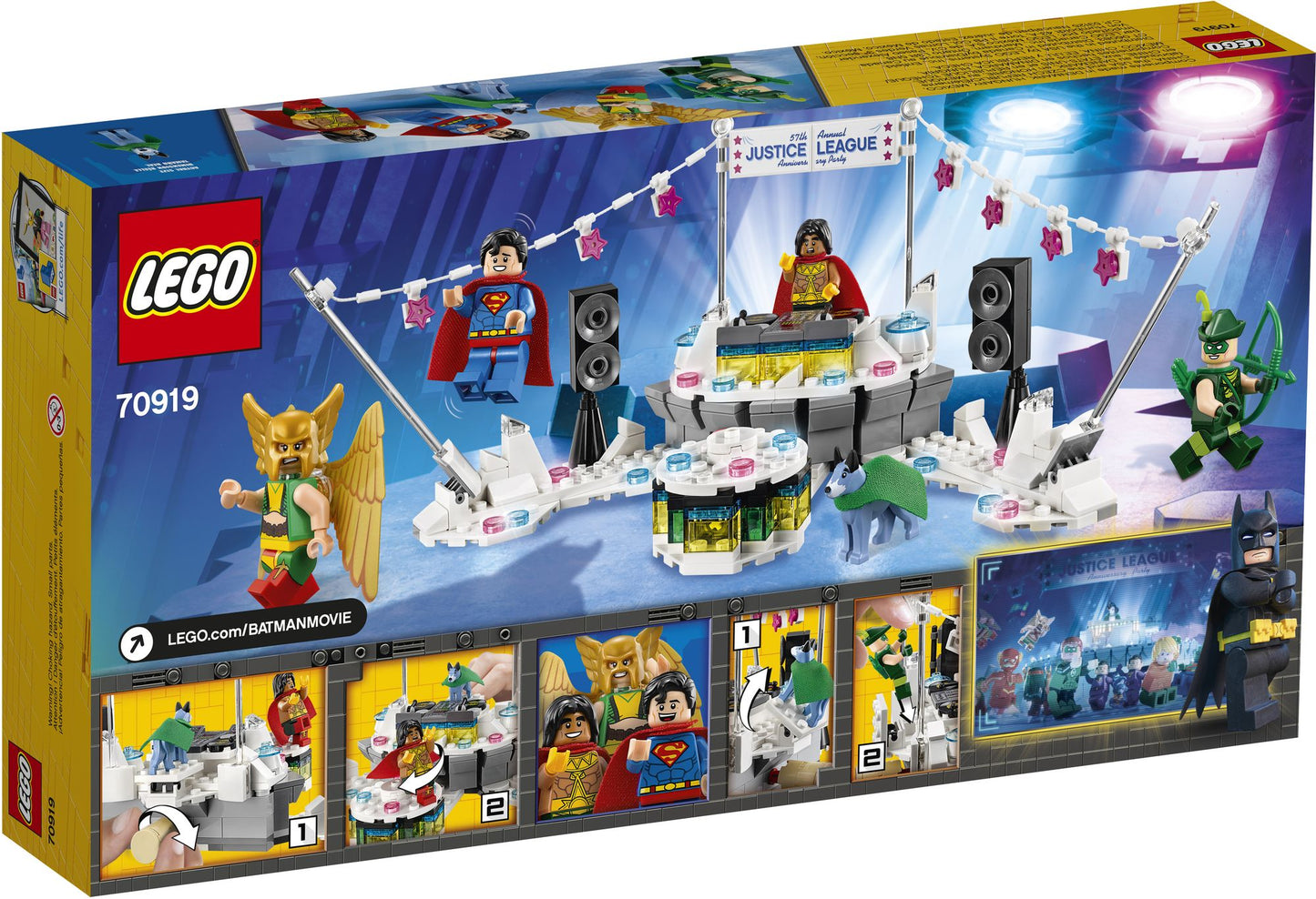 LEGO® Batman Movie The Justice League Anniversary Party 70919