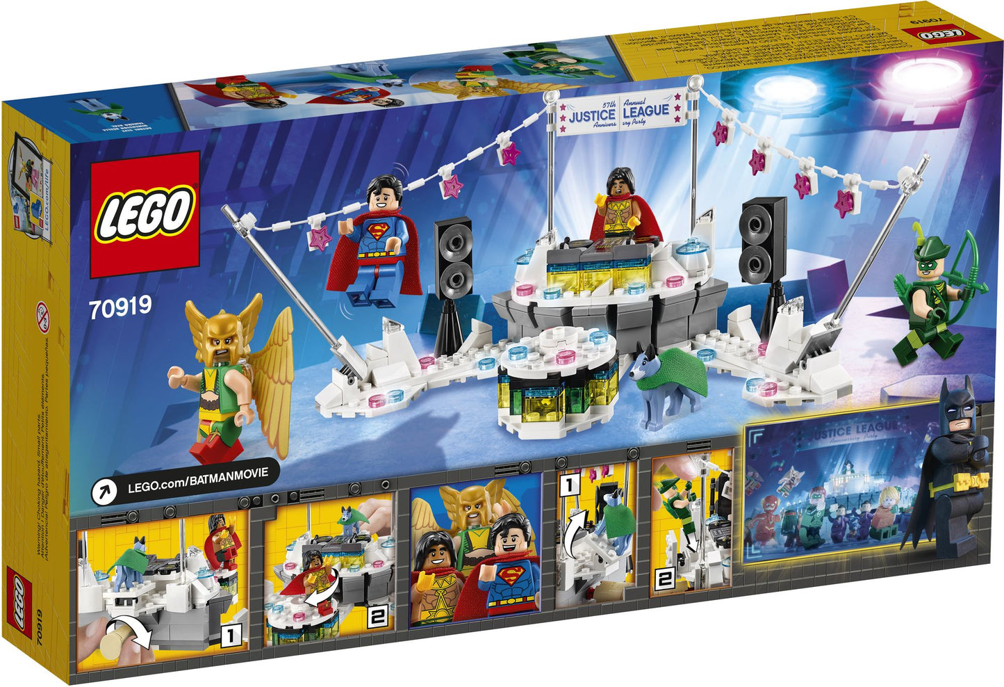 LEGO® Batman Movie The Justice League Anniversary Party 70919