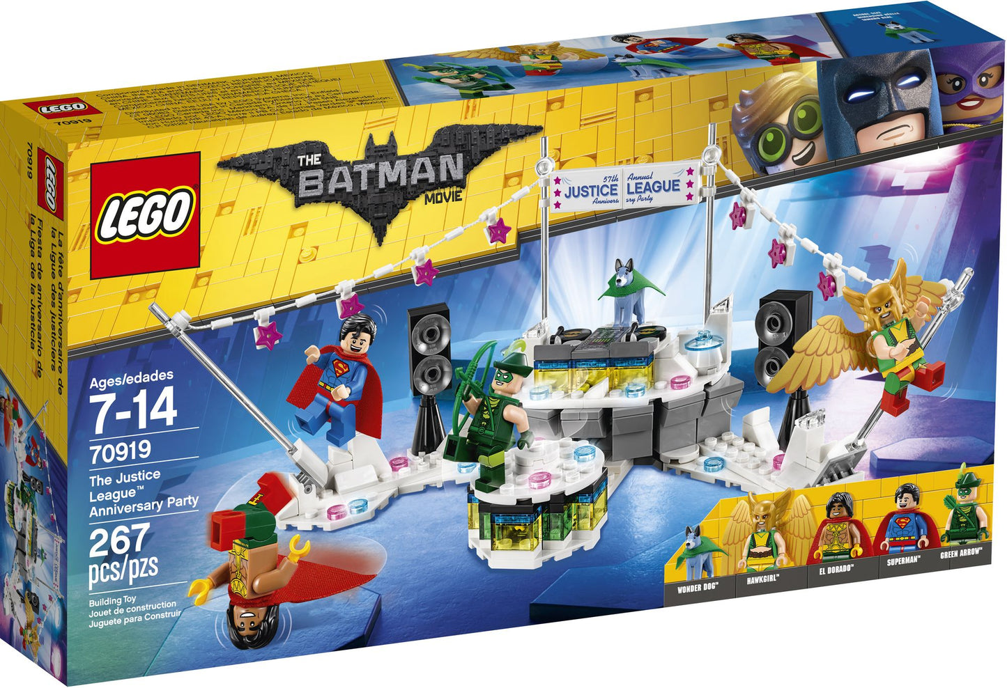 LEGO® Batman Movie The Justice League Anniversary Party 70919