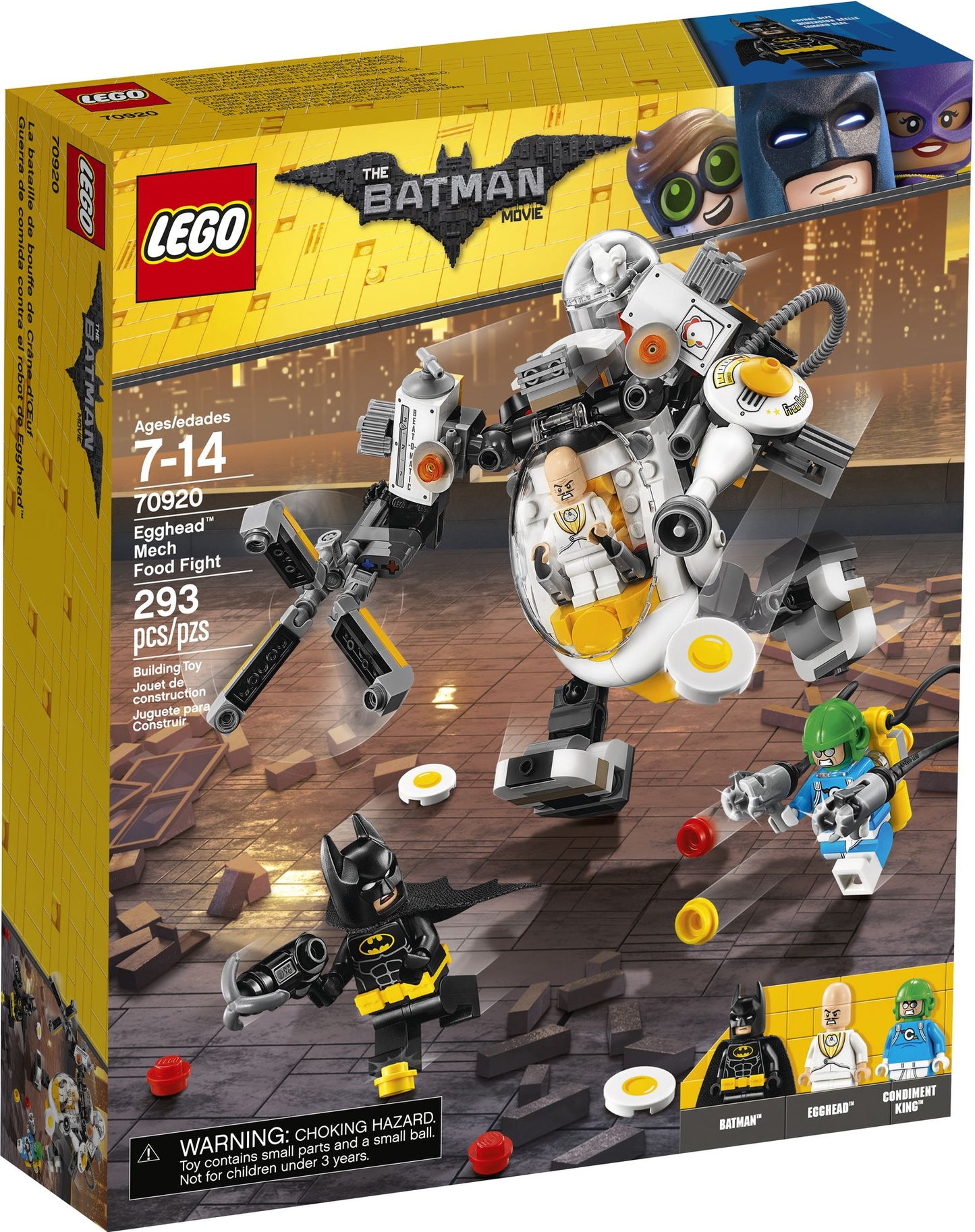 LEGO® Batman Movie Egghead Mech Food Fight 70920
