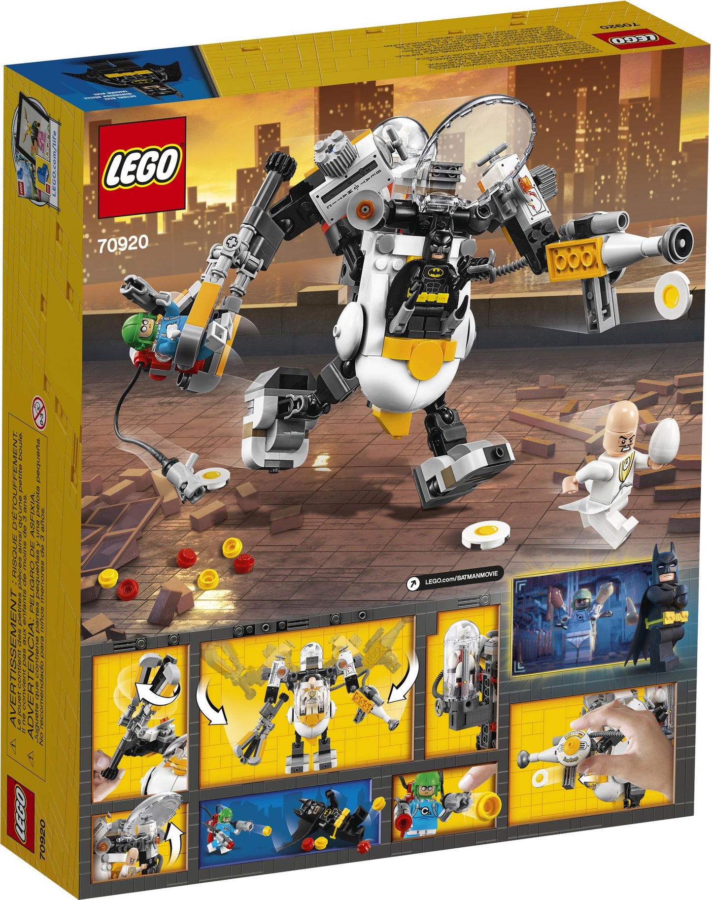 LEGO® Batman Movie Egghead Mech Food Fight 70920