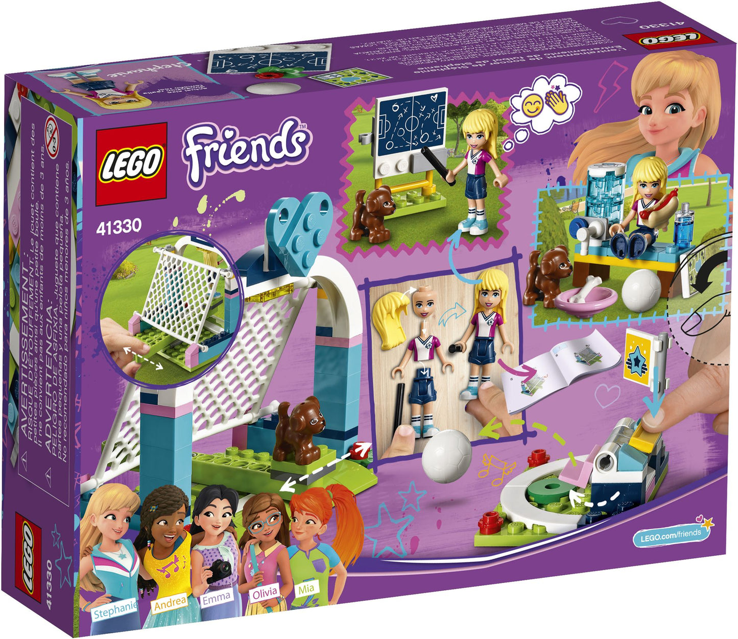 LEGO® Friends Stephanie's Soccer Practice 41330