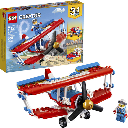 LEGO® Creator Daredevil Stunt Plane 31076