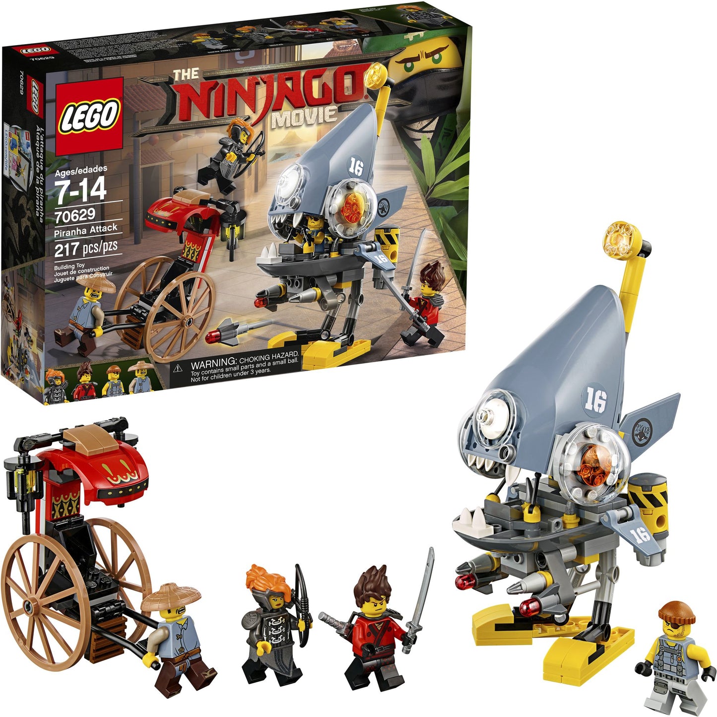 LEGO Ninjago 70629 Movie 2 - Pirana Chase