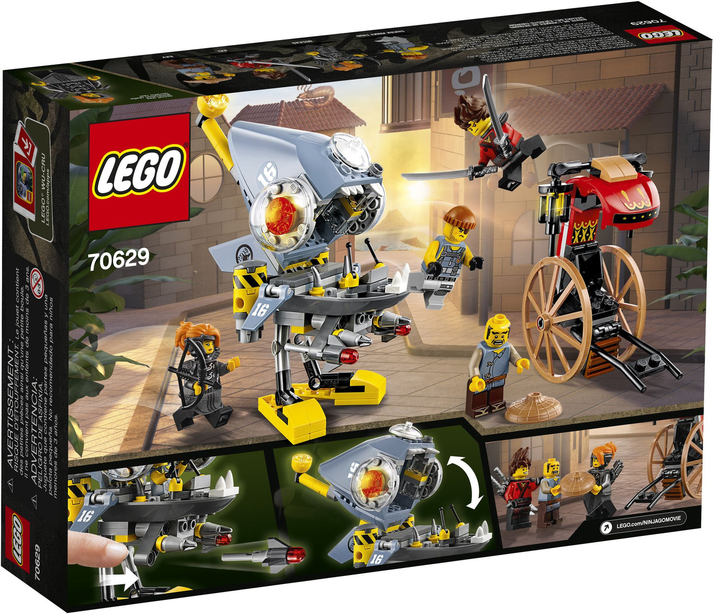 LEGO Ninjago 70629 Movie 2 - Pirana Chase