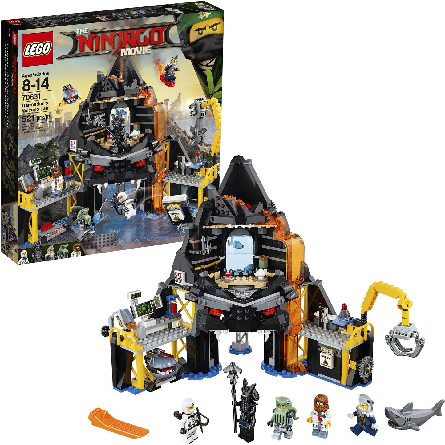 LEGO Ninjago 70631 Movie 4 - Volcano