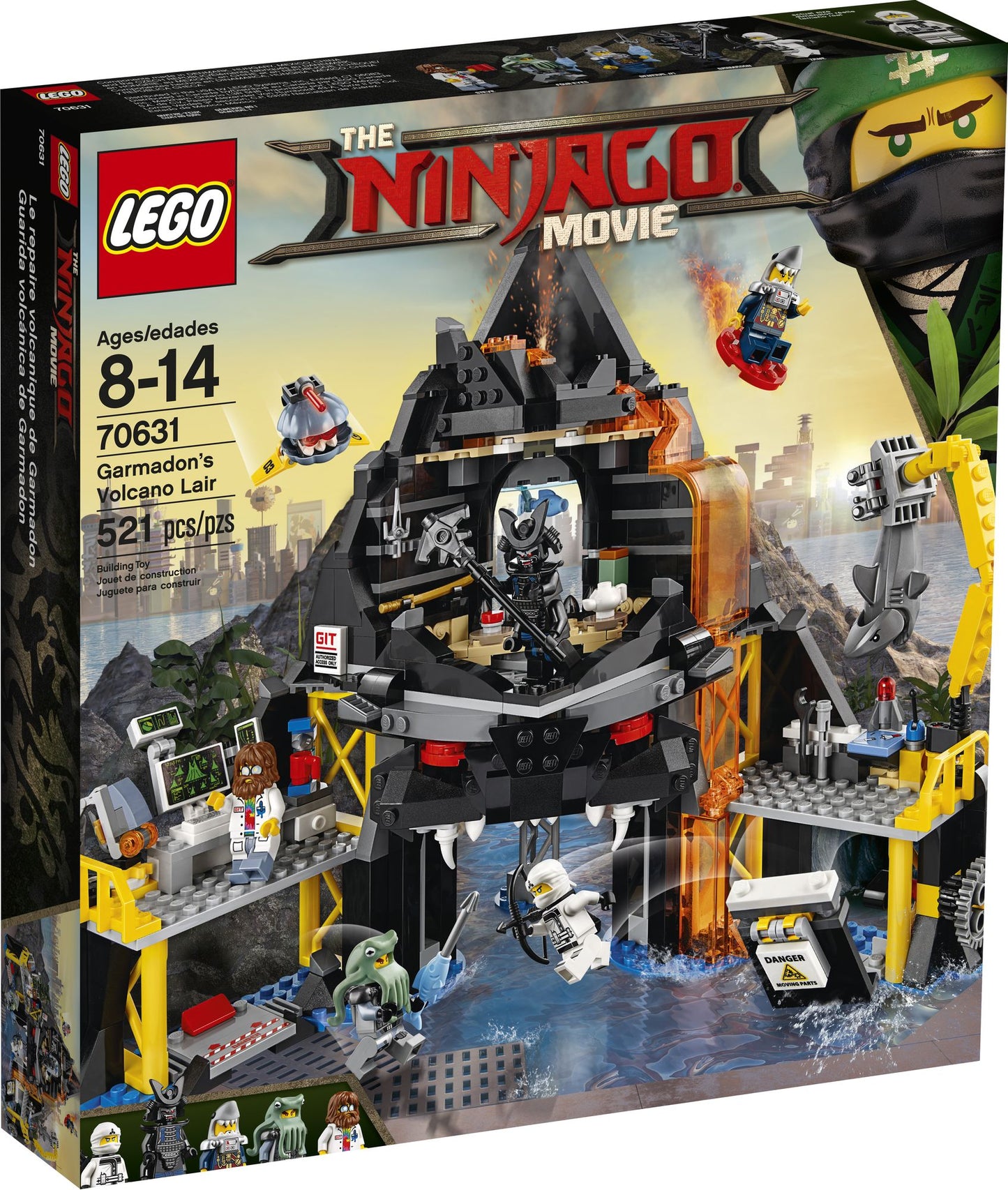 LEGO Ninjago 70631 Movie 4 - Volcano