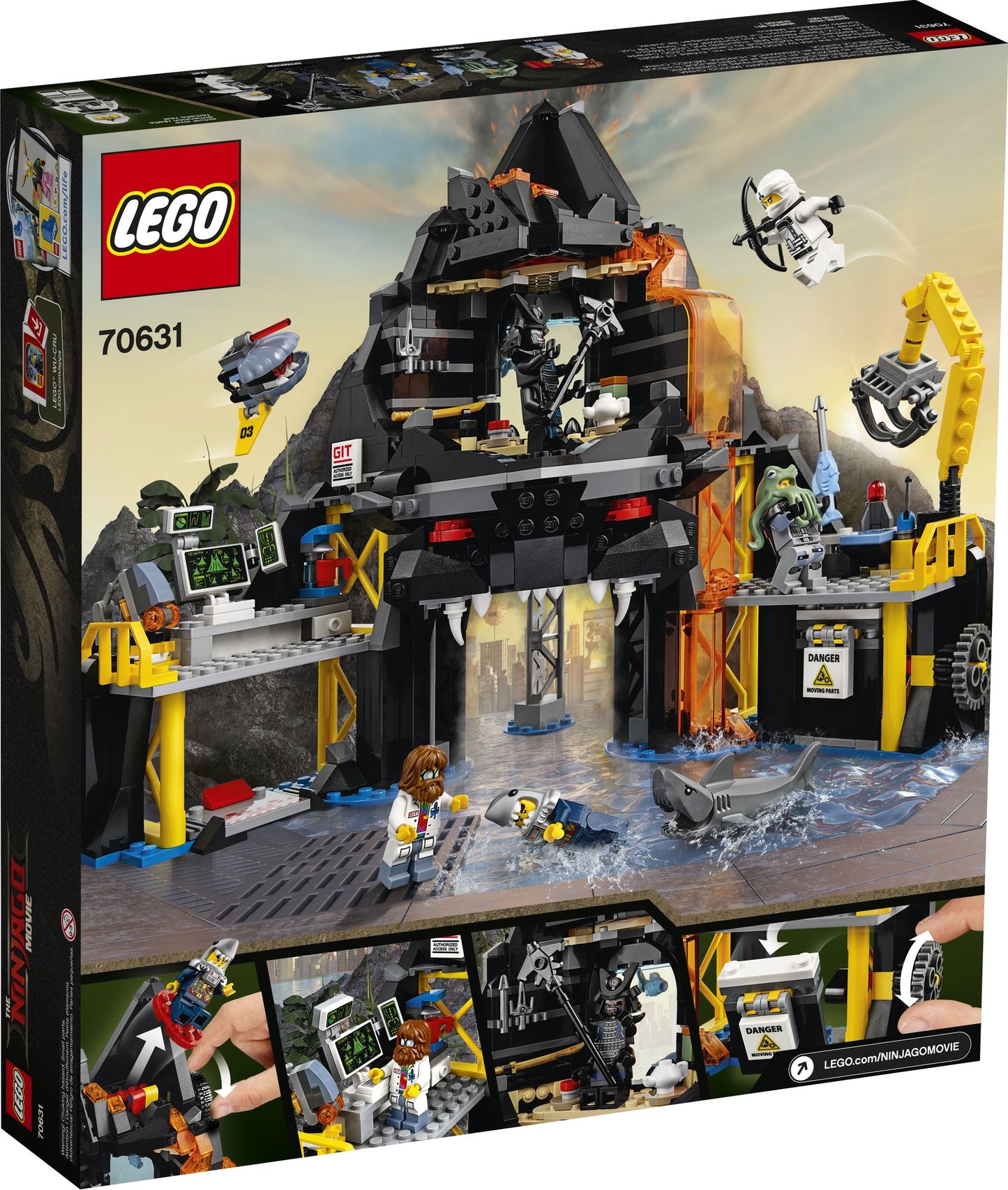 LEGO Ninjago 70631 Movie 4 - Volcano