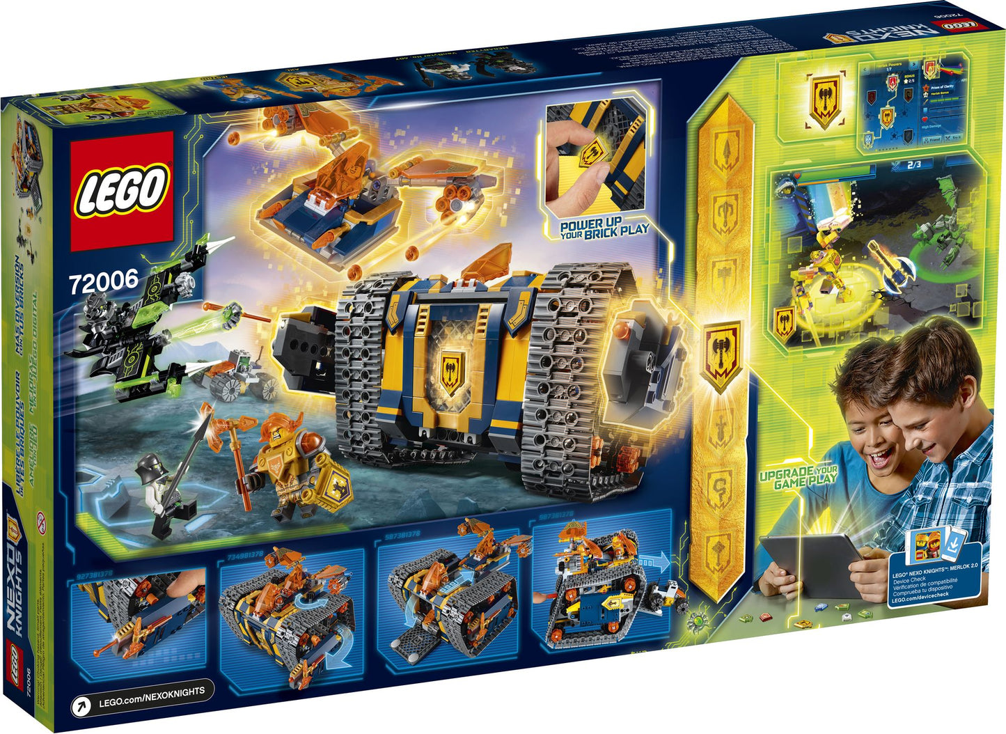 LEGO® Nexo Knights Axl's Rolling Arsenal 72006
