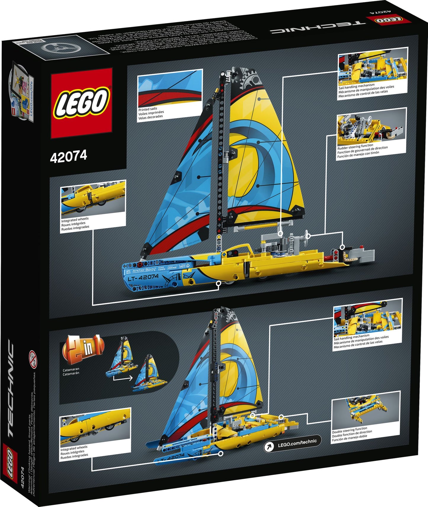 LEGO® Technic Racing Yacht 42074