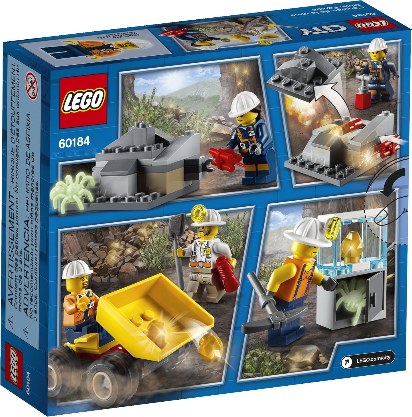 LEGO® City Mining Mining Team 60184