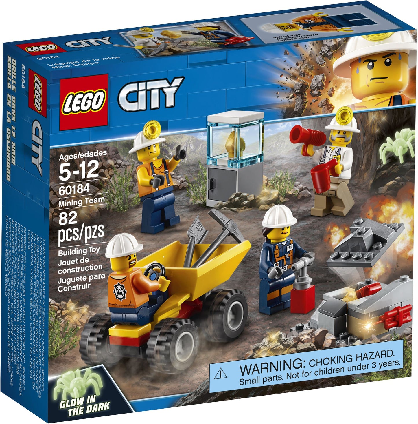 LEGO® City Mining Mining Team 60184