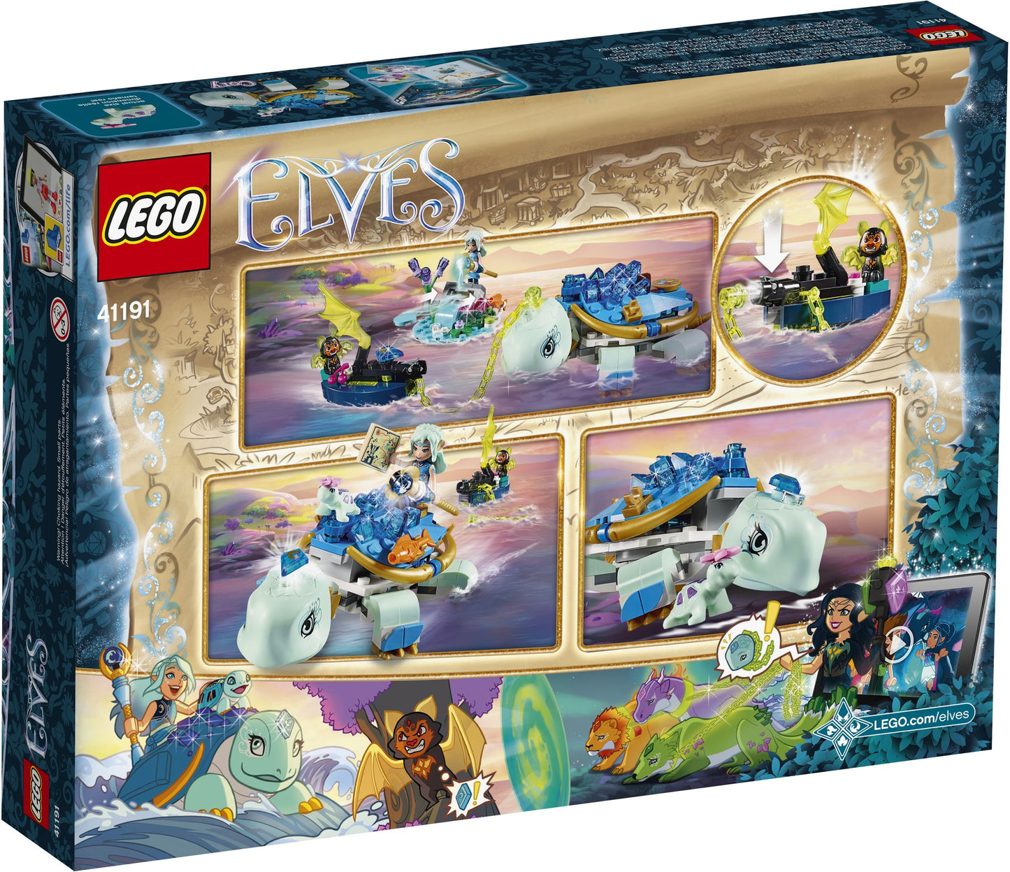 LEGO® Elves Naida & the Water Turtle Ambush 41191