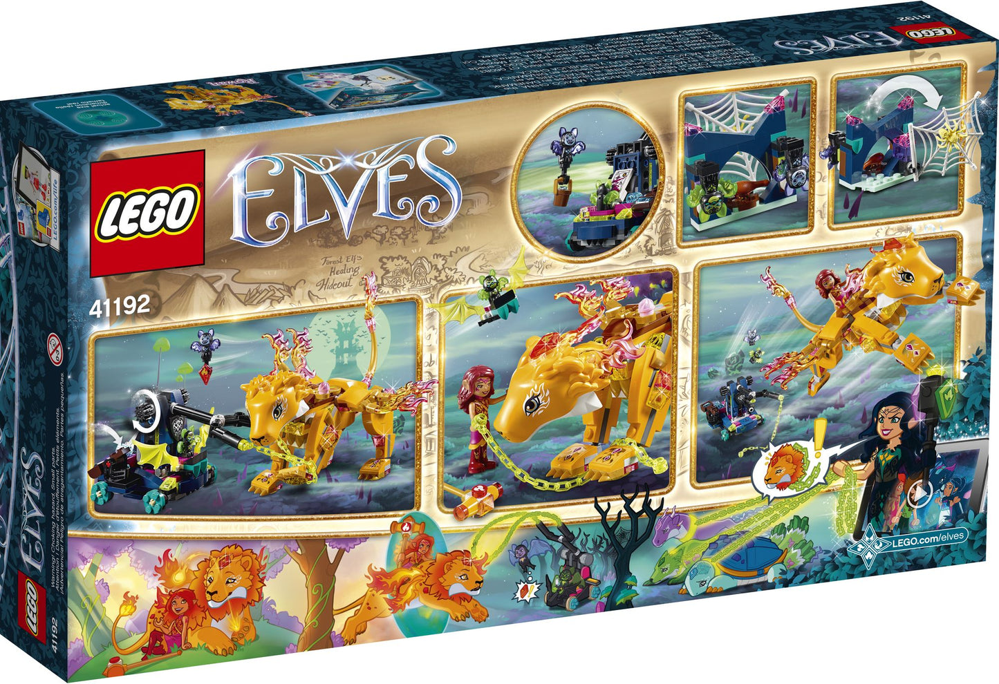 LEGO® Elves Azari & the Fire Lion Capture 41192