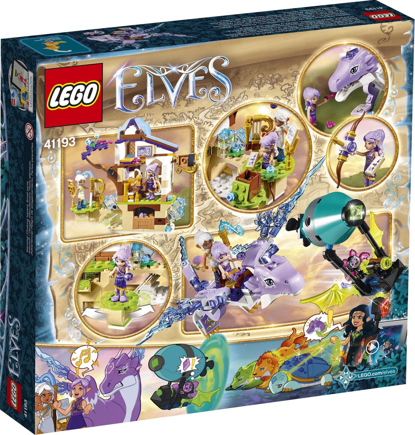 LEGO® Elves Aira & the Song of the Wind Dragon 41193