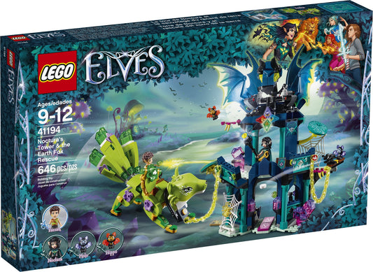 LEGO® Elves Noctura's Tower & the Earth Fox Rescue 41194