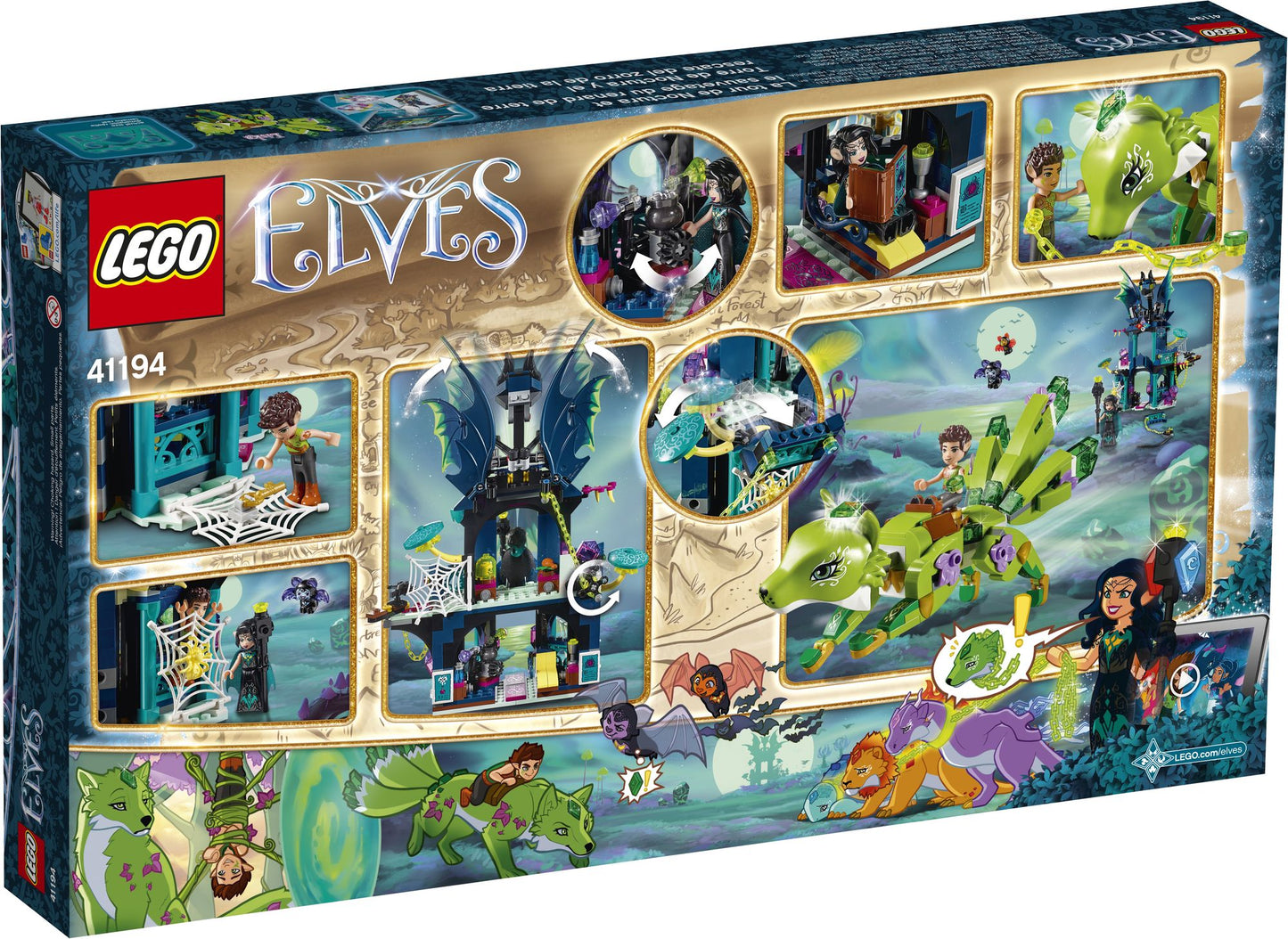 LEGO® Elves Noctura's Tower & the Earth Fox Rescue 41194
