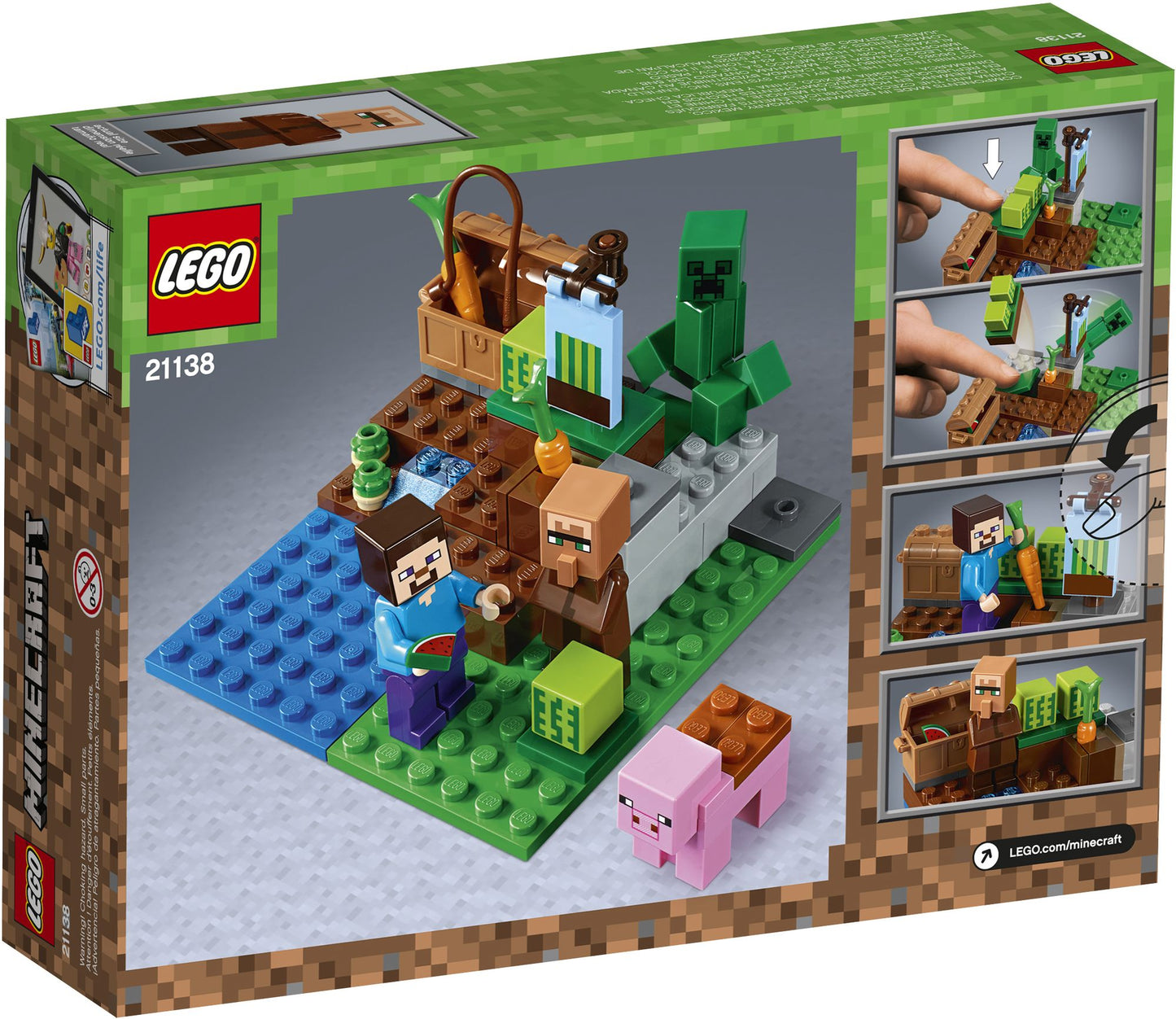 LEGO® Minecraft The Melon Farm 21138