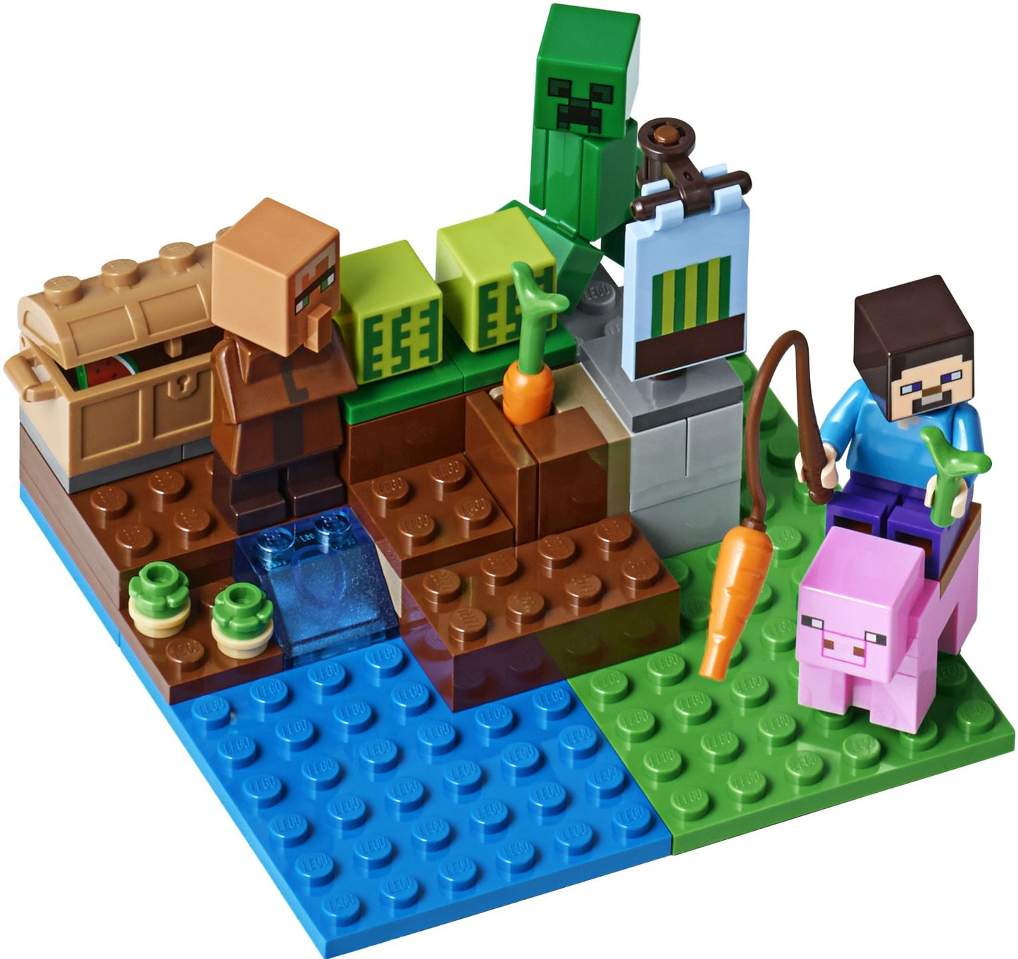 LEGO® Minecraft The Melon Farm 21138