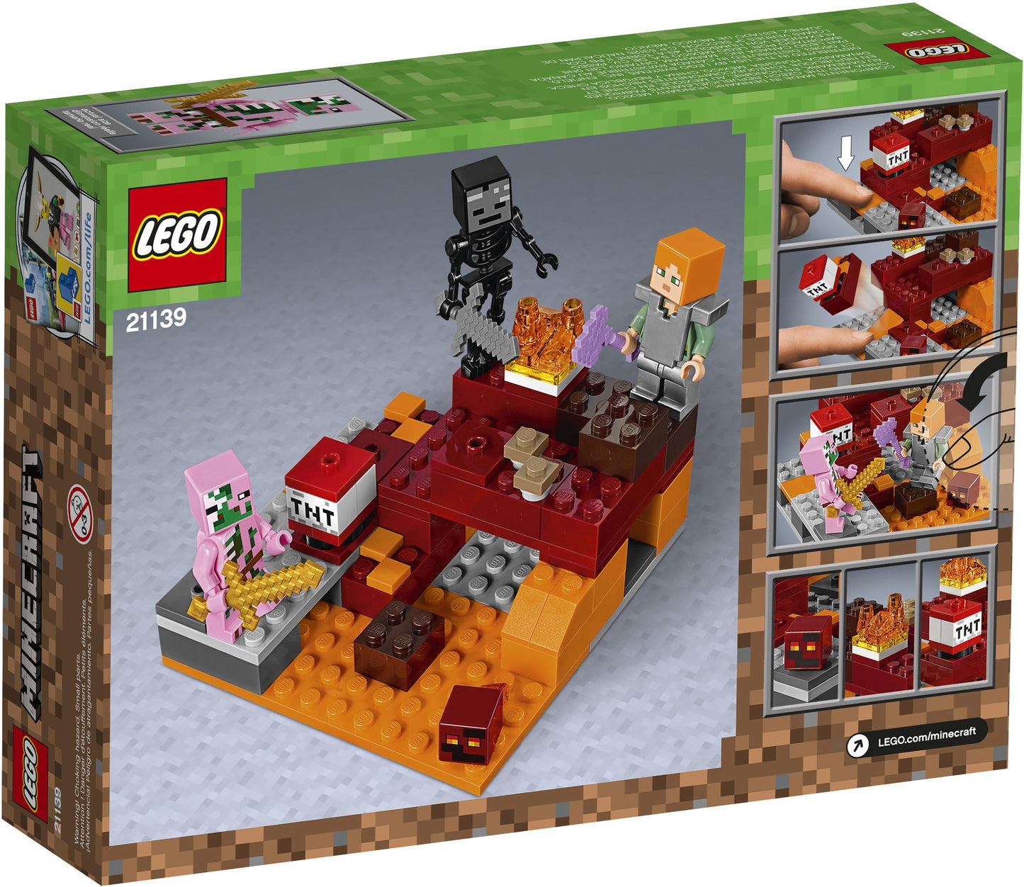 LEGO® Minecraft The Nether Fight 21139