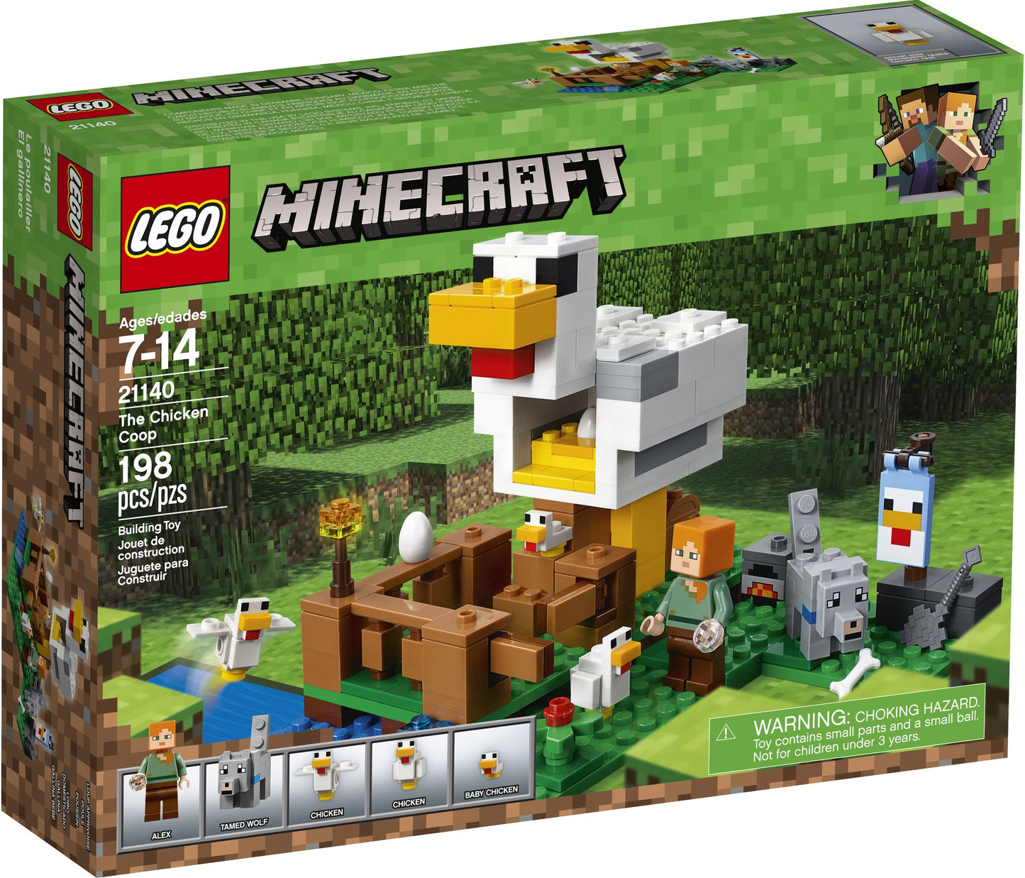LEGO® Minecraft The Chicken Coop 21140