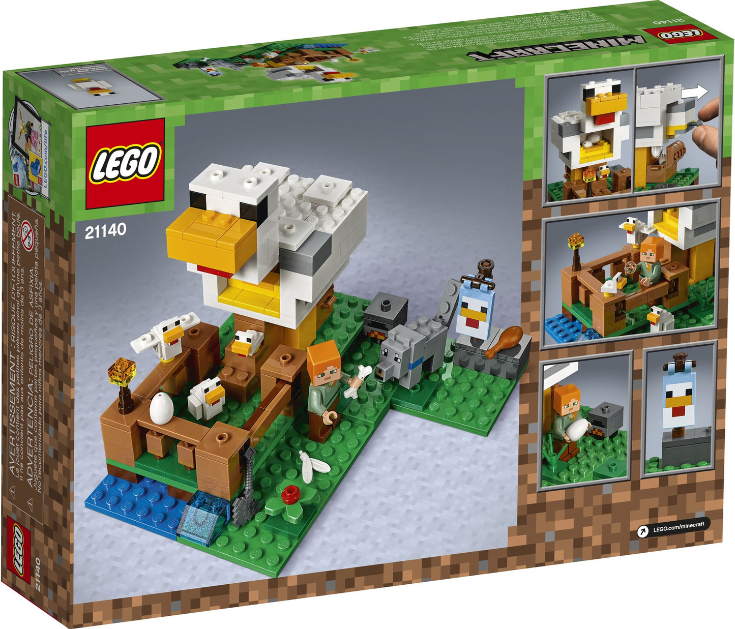 LEGO® Minecraft The Chicken Coop 21140