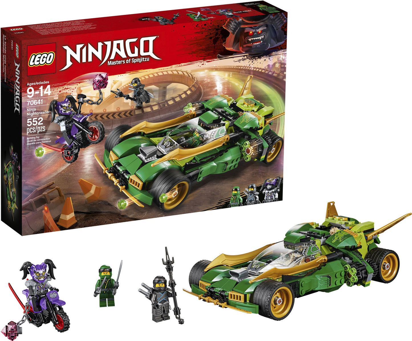 LEGO® Ninjago Ninja Nightcrawler 70641