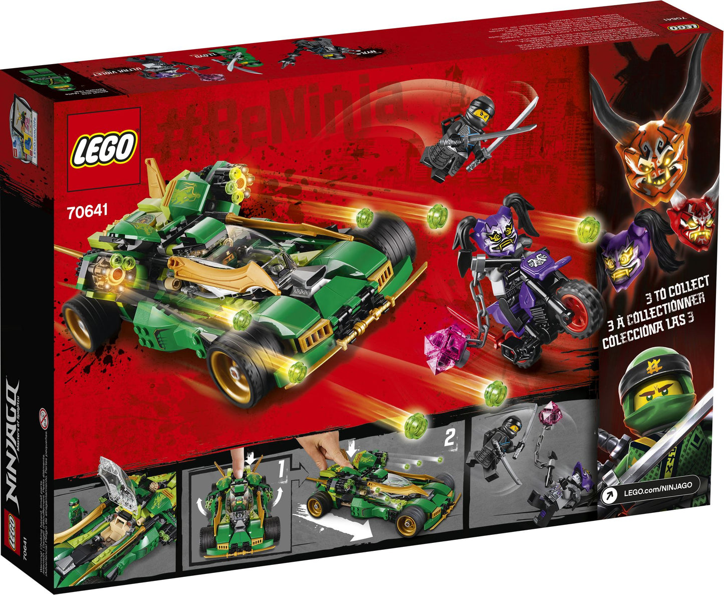 LEGO® Ninjago Ninja Nightcrawler 70641