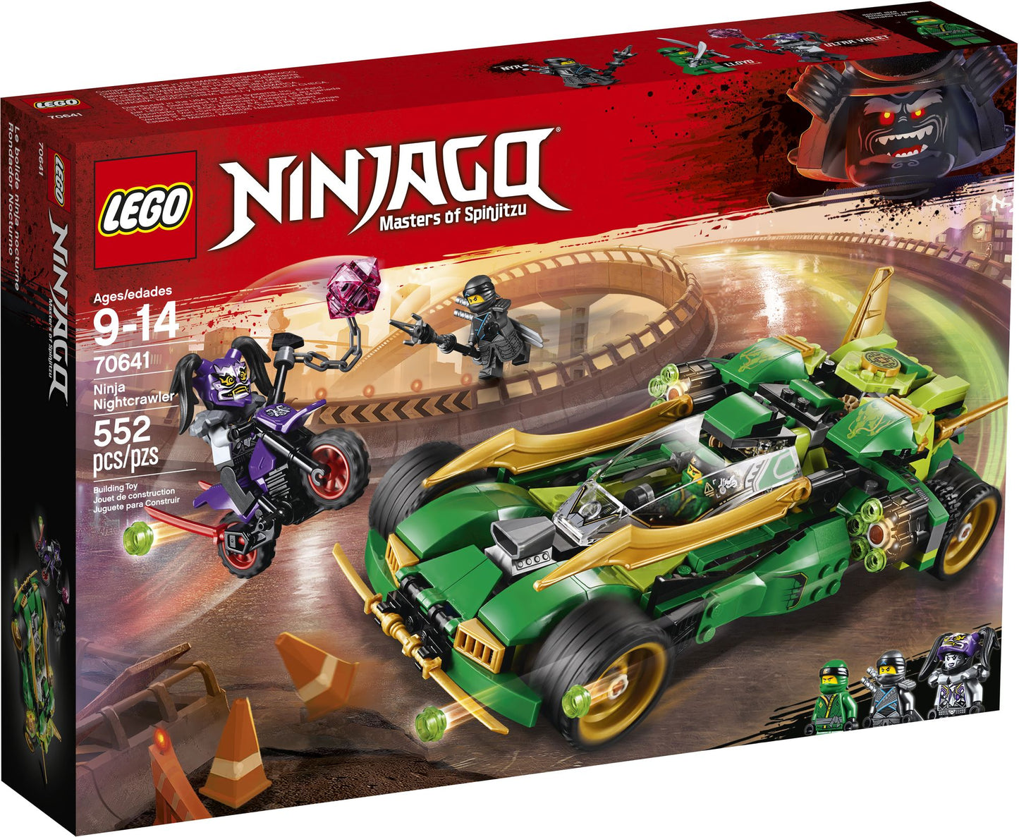 LEGO® Ninjago Ninja Nightcrawler 70641