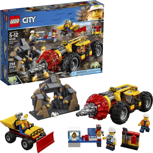 LEGO® City Mining Mining Heavy Driller 60186