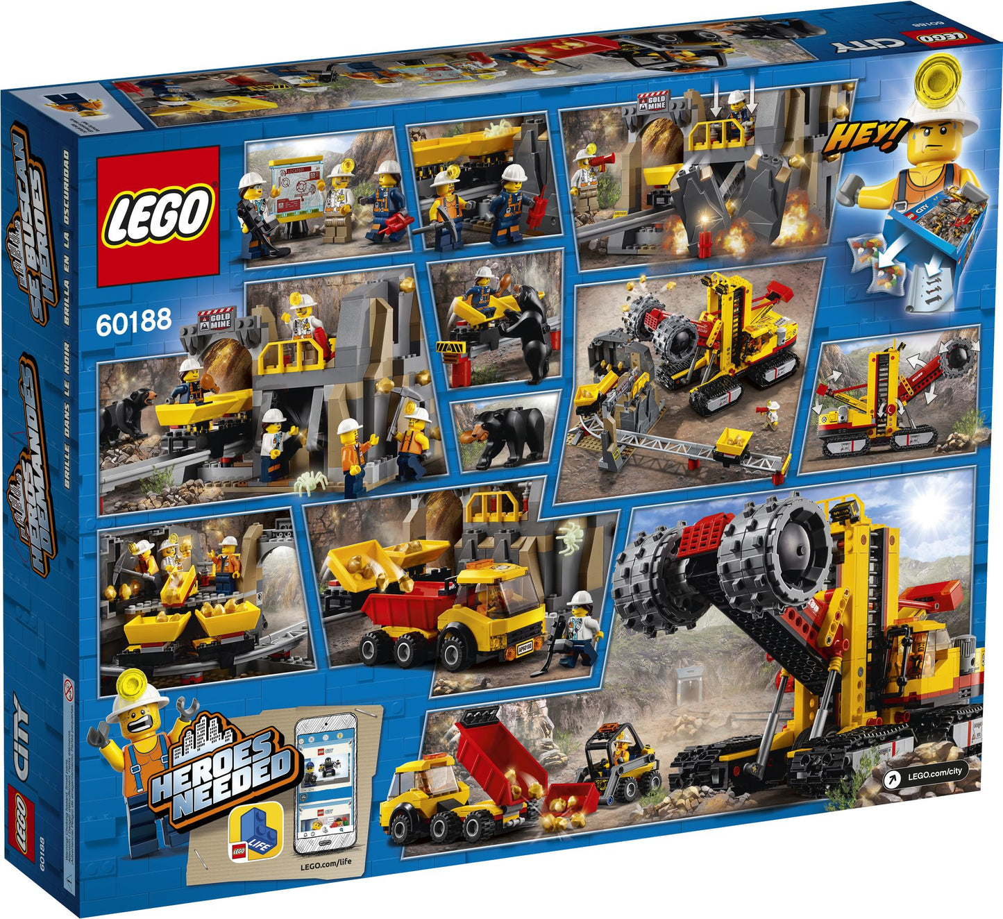 LEGO® City Mining Mining Experts Site 60188