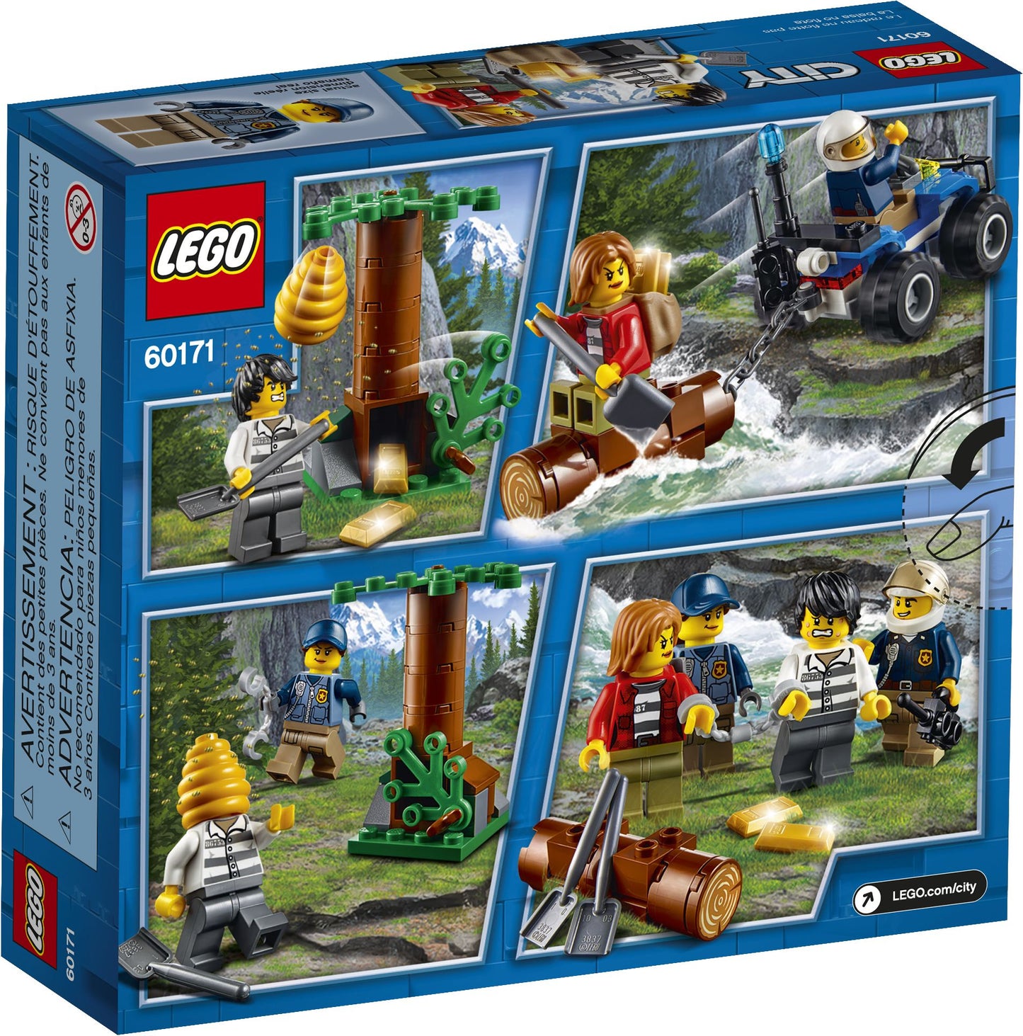 LEGO® City Police Mountain Fugitives 60171