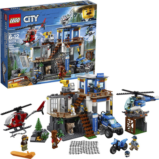 LEGO® City Police Mountain Police Headquarters 60174