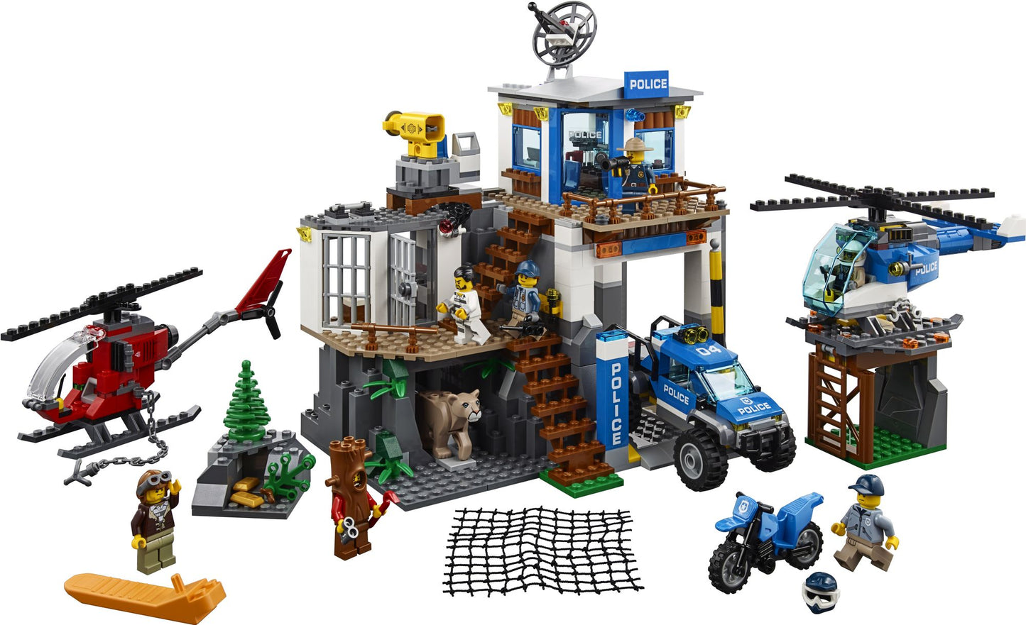 LEGO® City Police Mountain Police Headquarters 60174