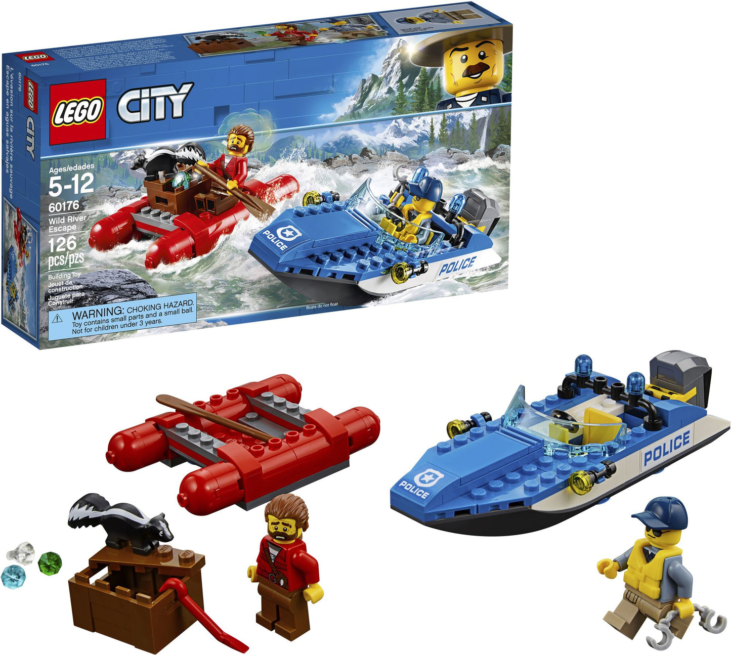 LEGO® City Police Wild River Escape 60176