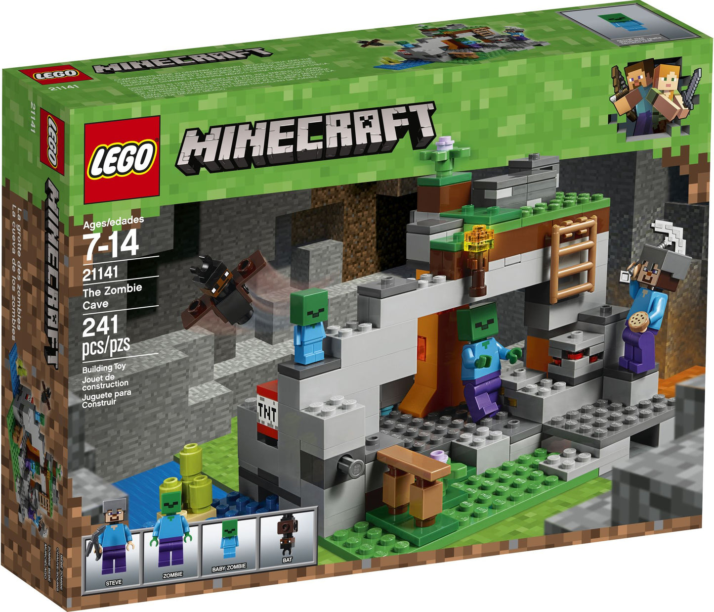 LEGO® Minecraft The Zombie Cave 21141