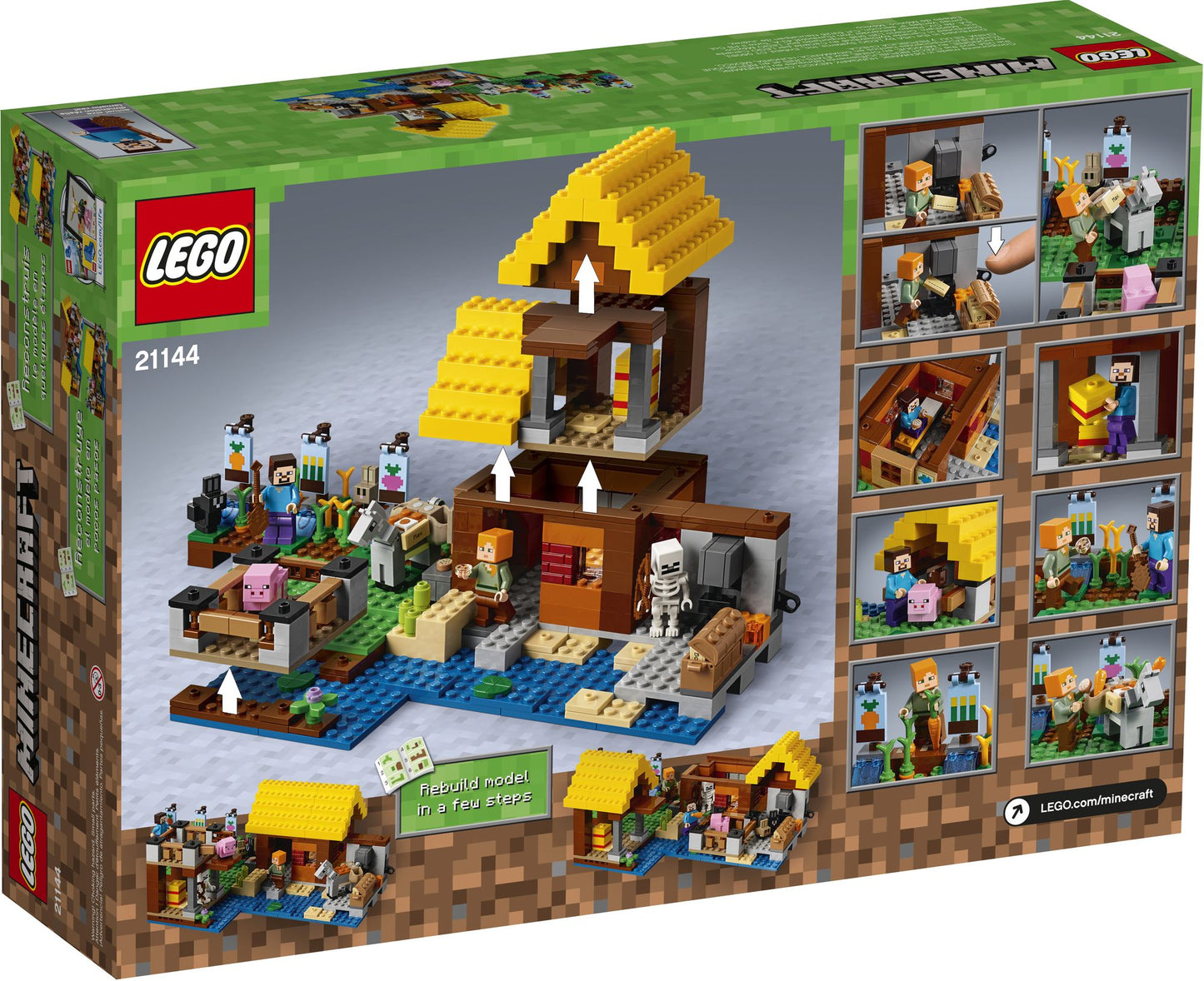 LEGO® Minecraft The Farm Cottage 21144